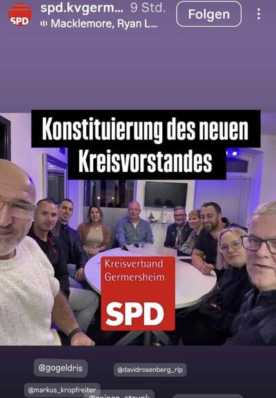 SPD Kreisvorstandschaft Germersheim